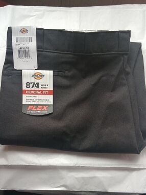 Dickies Black 874 Original Fit Work Pants